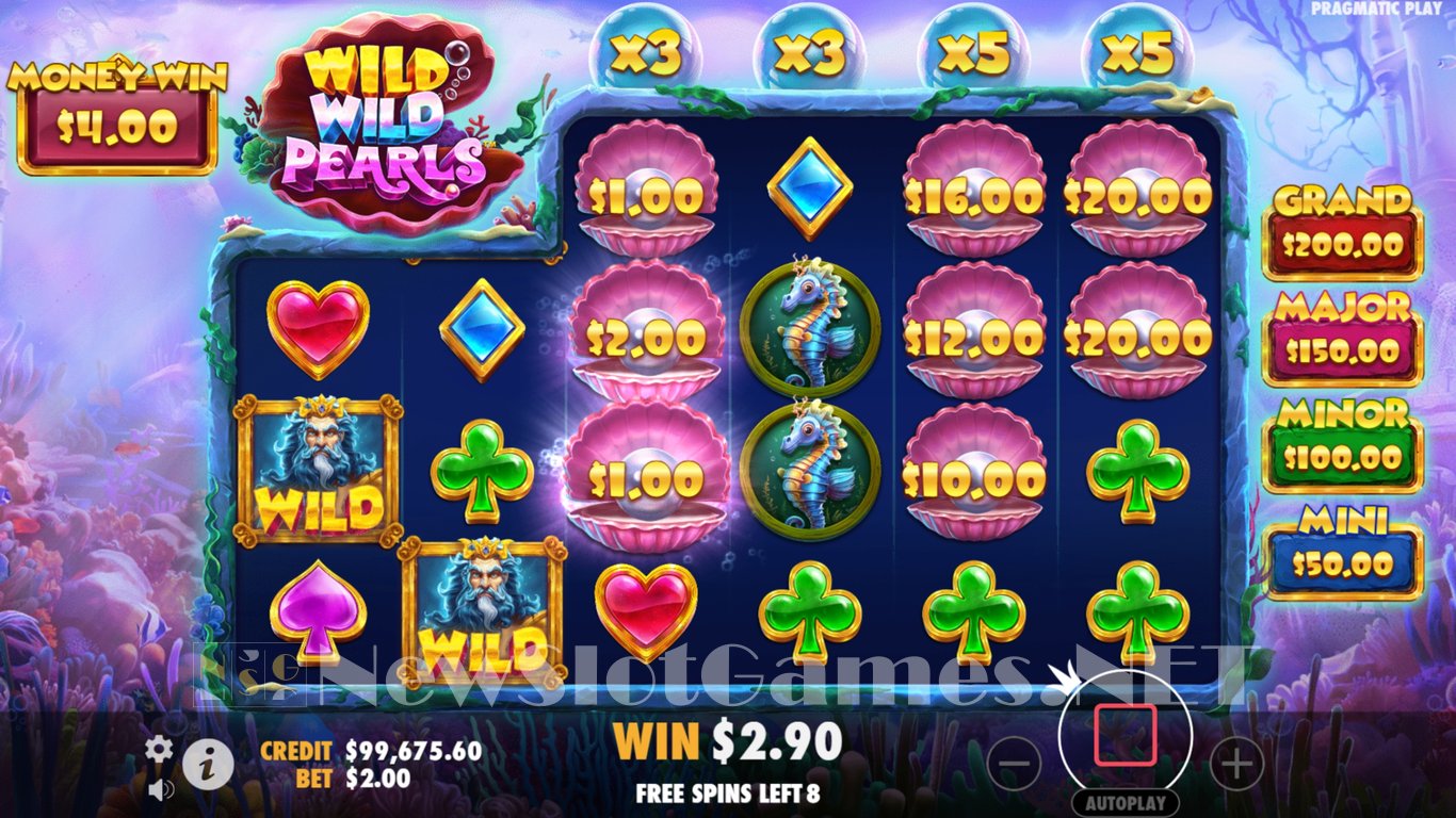 Wild Wild Pearls Slot Slot Image in Demo - pic. 11