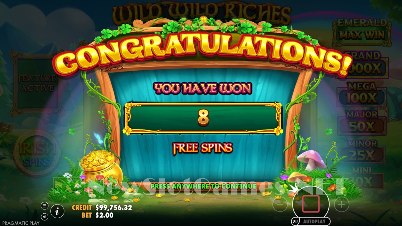 Wild Wild Riches Returns Slot Slot Image in Demo - pic. 10