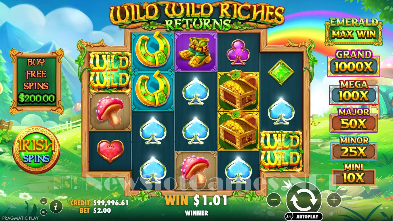 Wild Wild Riches Returns Slot Slot Image in Demo - pic. 2