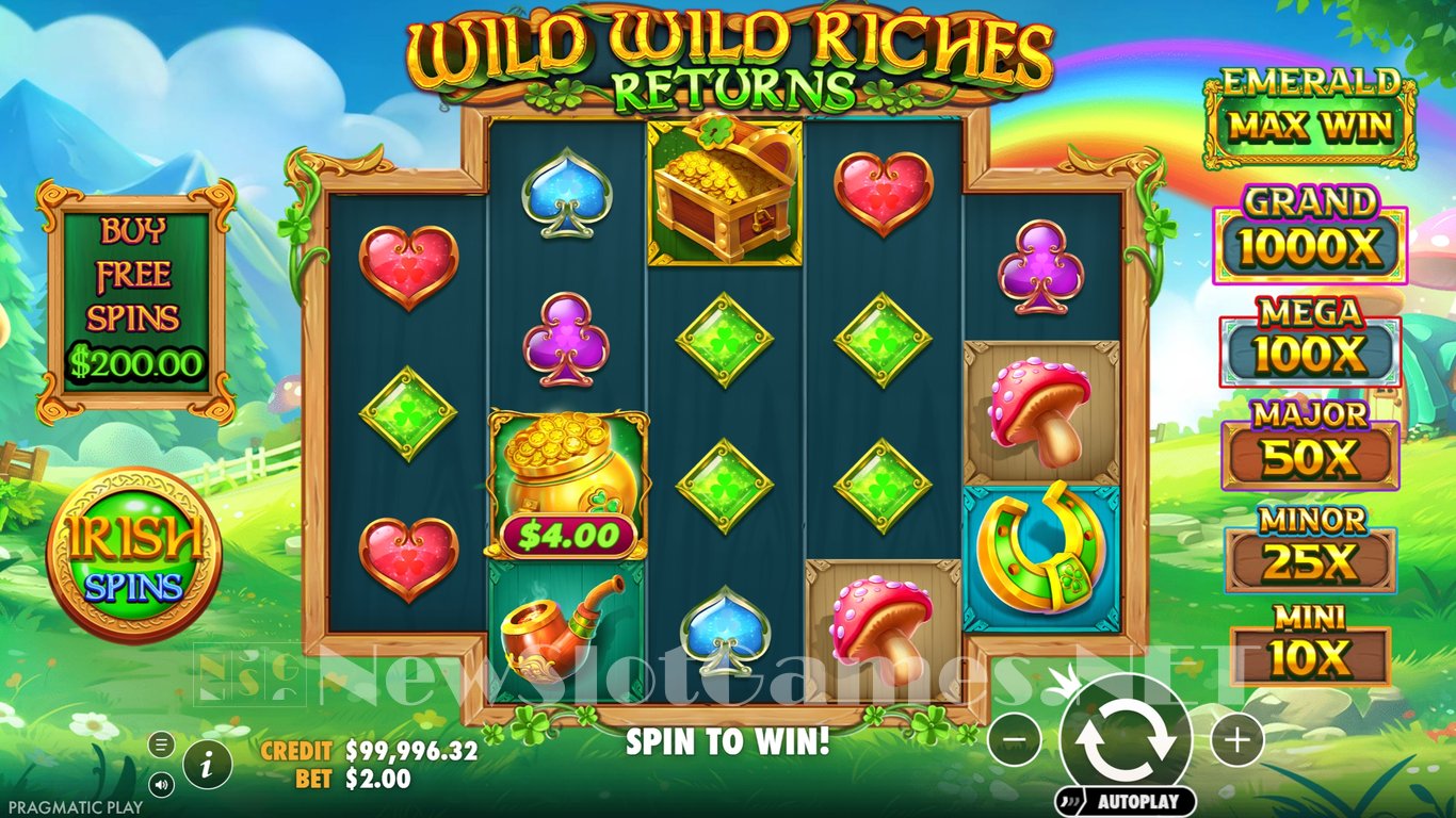 Wild Wild Riches Returns Slot Slot Image in Demo - pic. 4