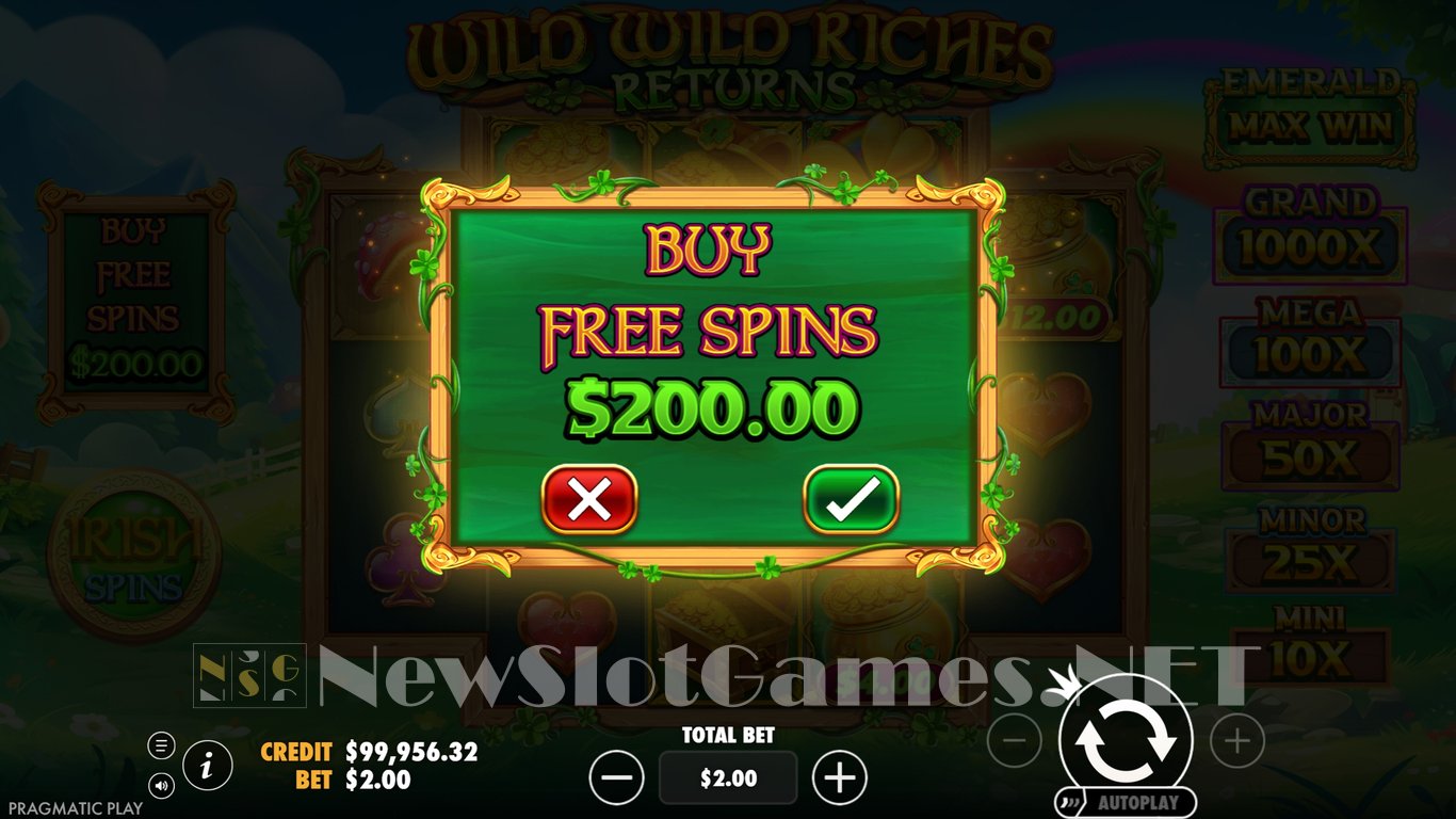 Wild Wild Riches Returns Slot Slot Image in Demo - pic. 7