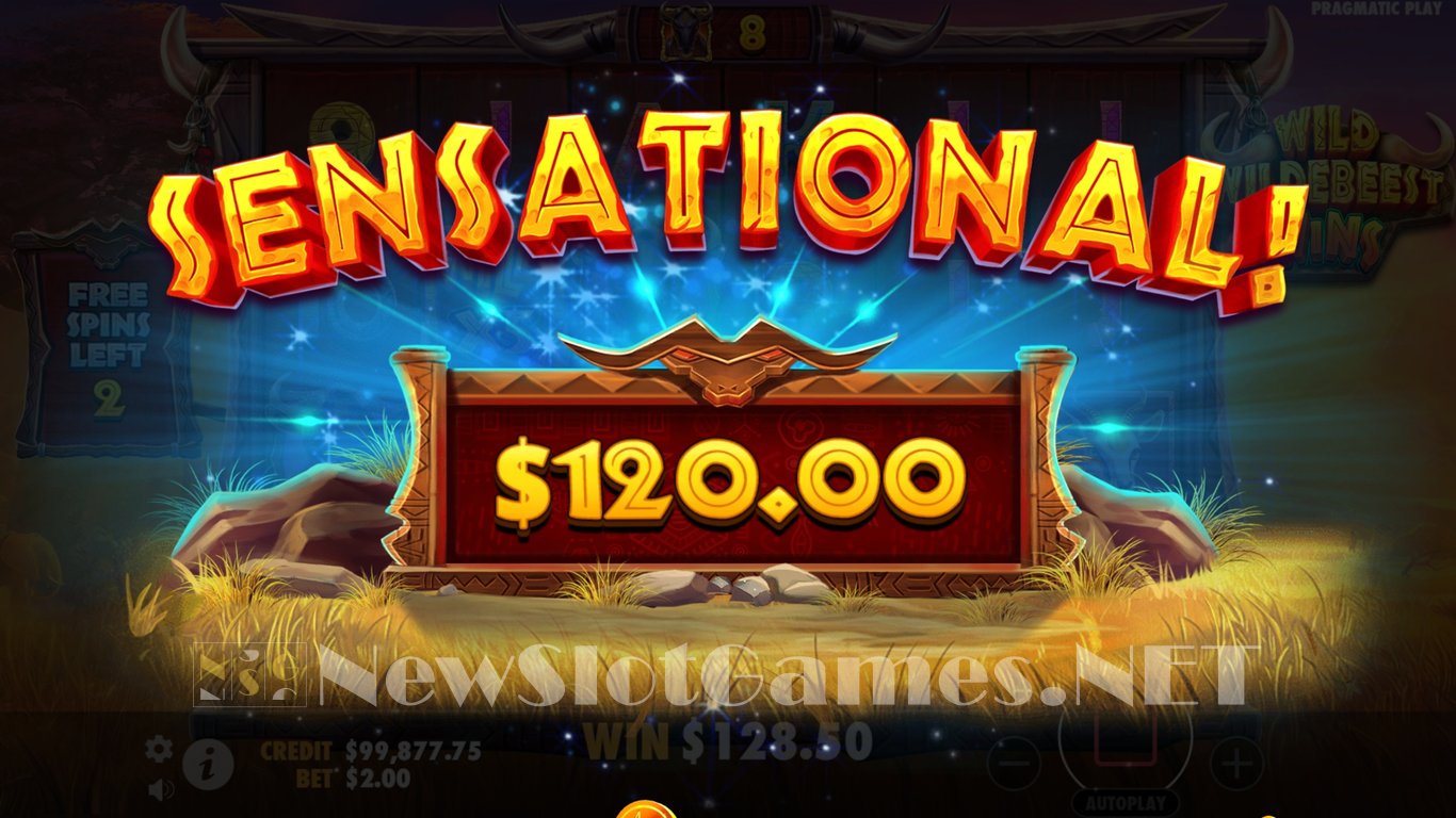 Wild Wildebeest Wins Slot Slot Image in Demo - pic. 9