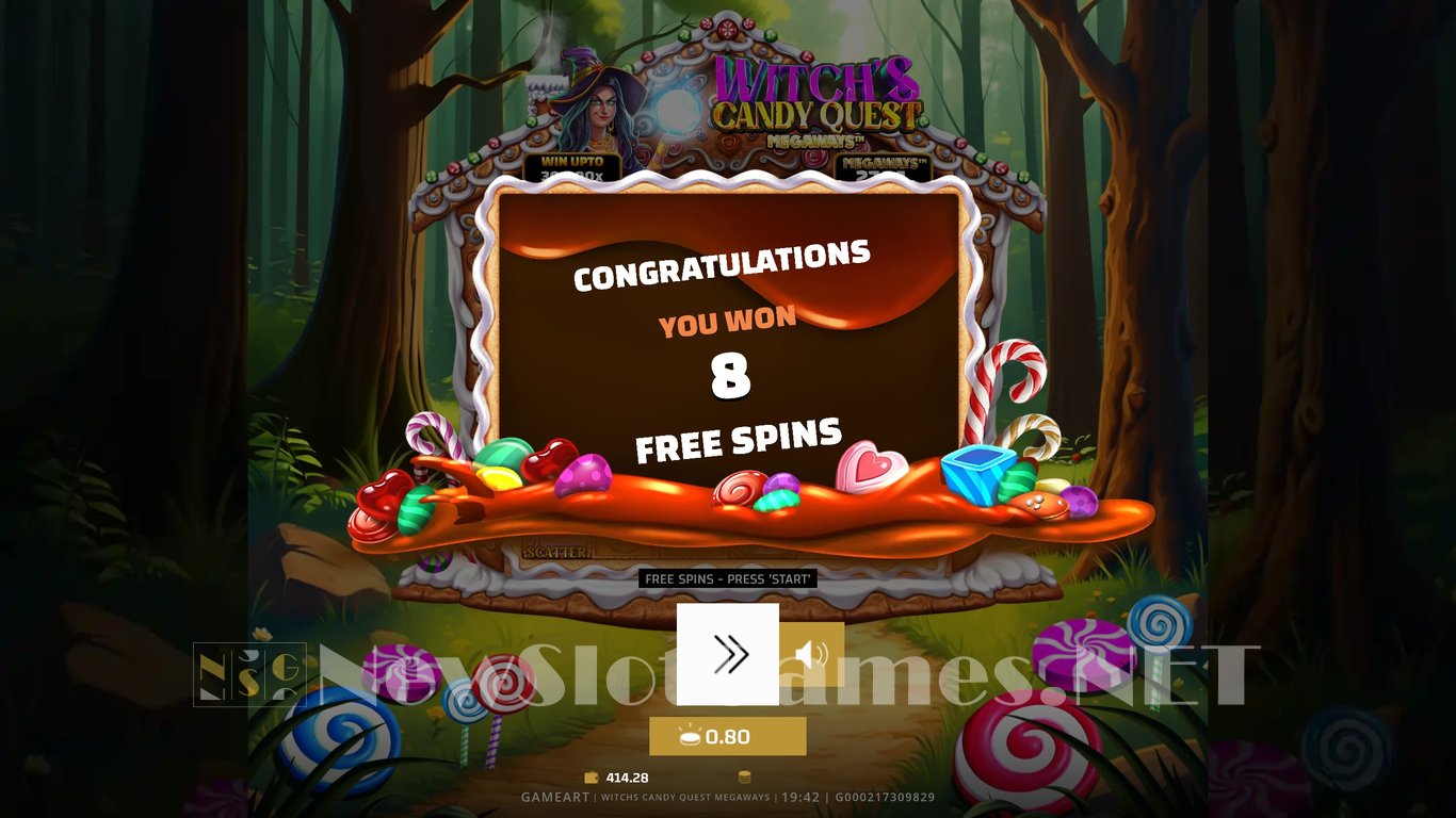 Witchs Candy Quest Megaways Slot Slot Image in Demo - pic. 6