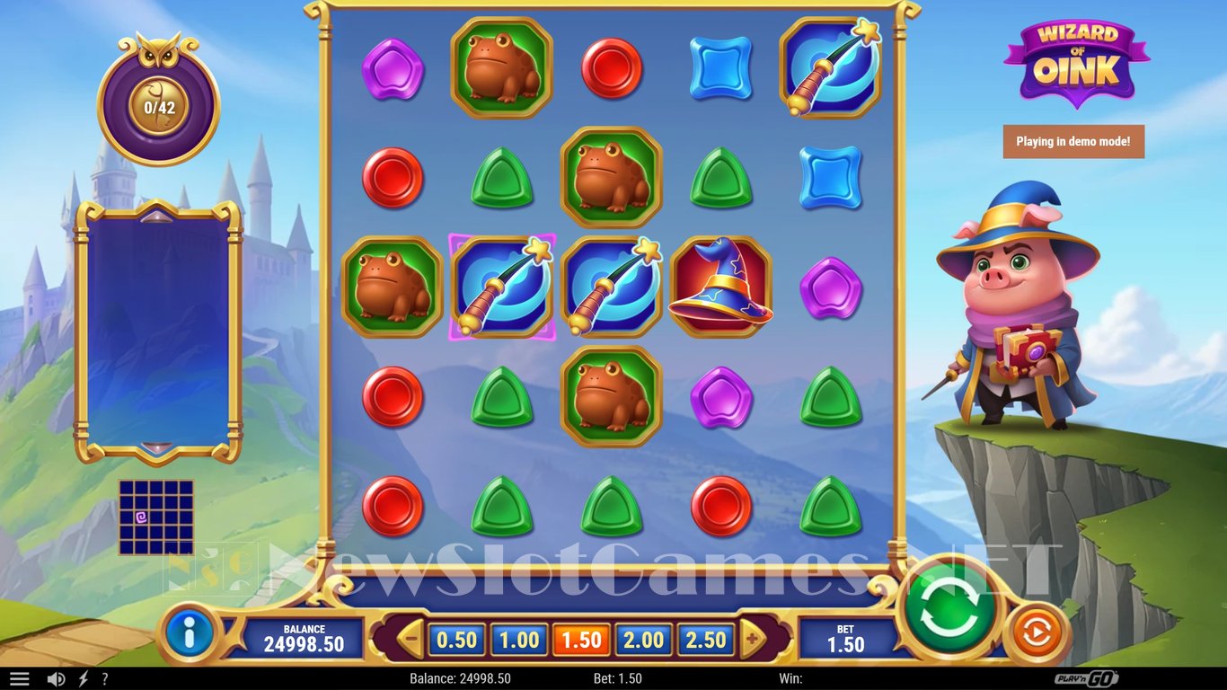 Wizard of Oink Slot Slot Image in Demo - pic. 2
