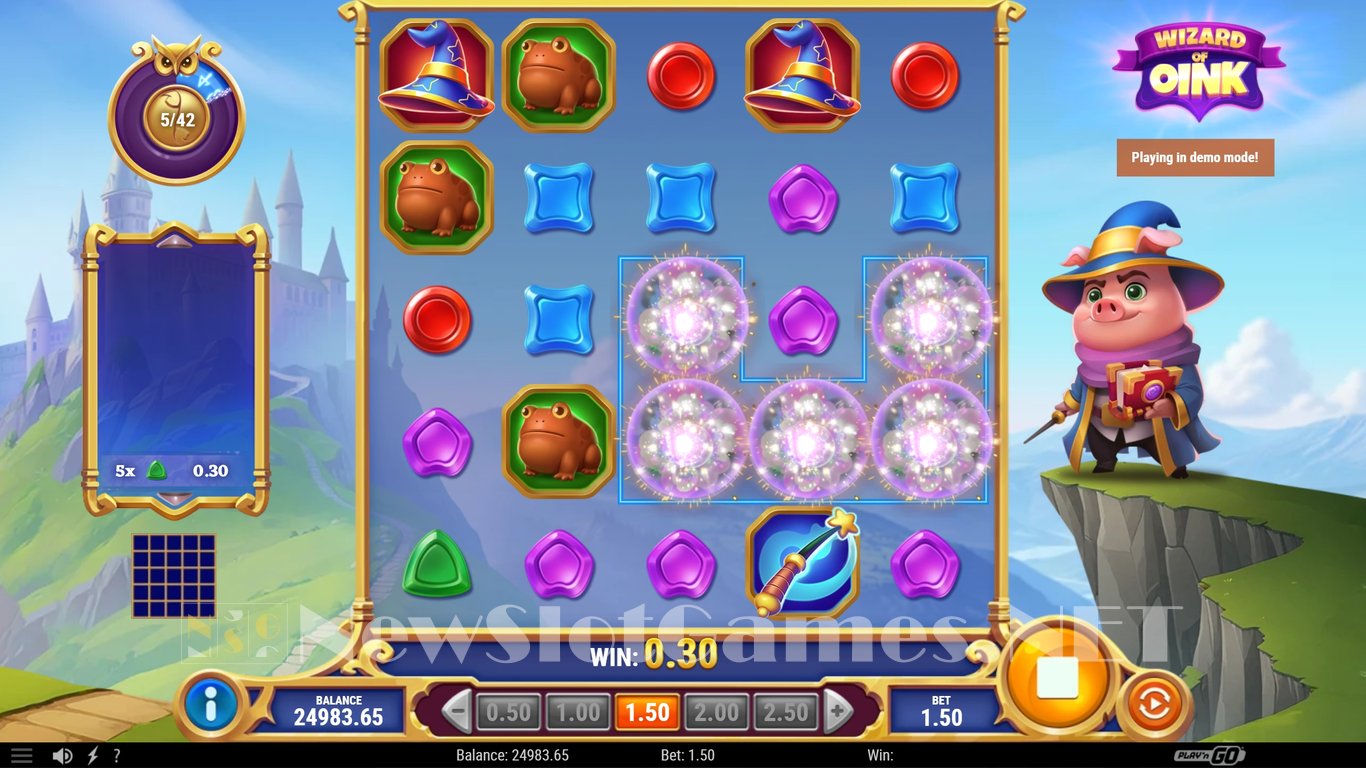 Wizard of Oink Slot Slot Image in Demo - pic. 4