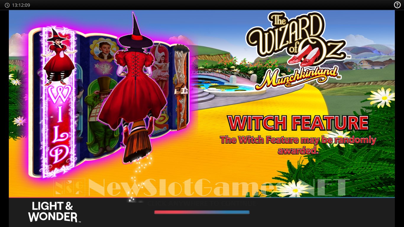 The Wizard of Oz Munchkinland Slot Demo Image