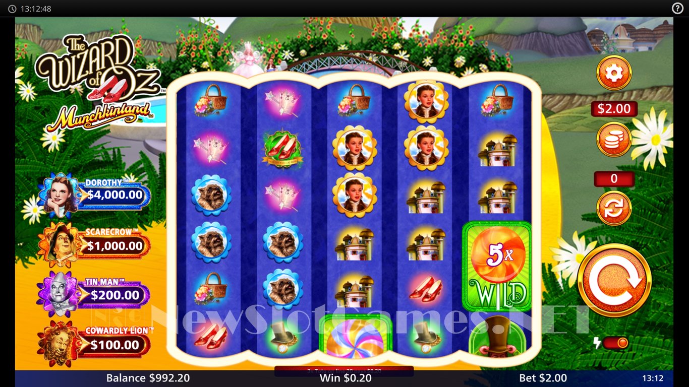 The Wizard of Oz Munchkinland Slot Slot Image in Demo - pic. 5