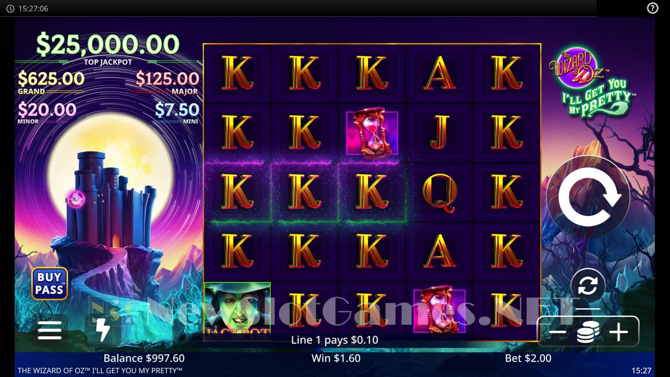 The Wizard of Oz Ill Get You My Pretty Slot Slot Image in Demo - pic. 2