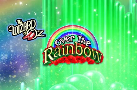 The Wizard of Oz Over the Rainbow Slot Logo