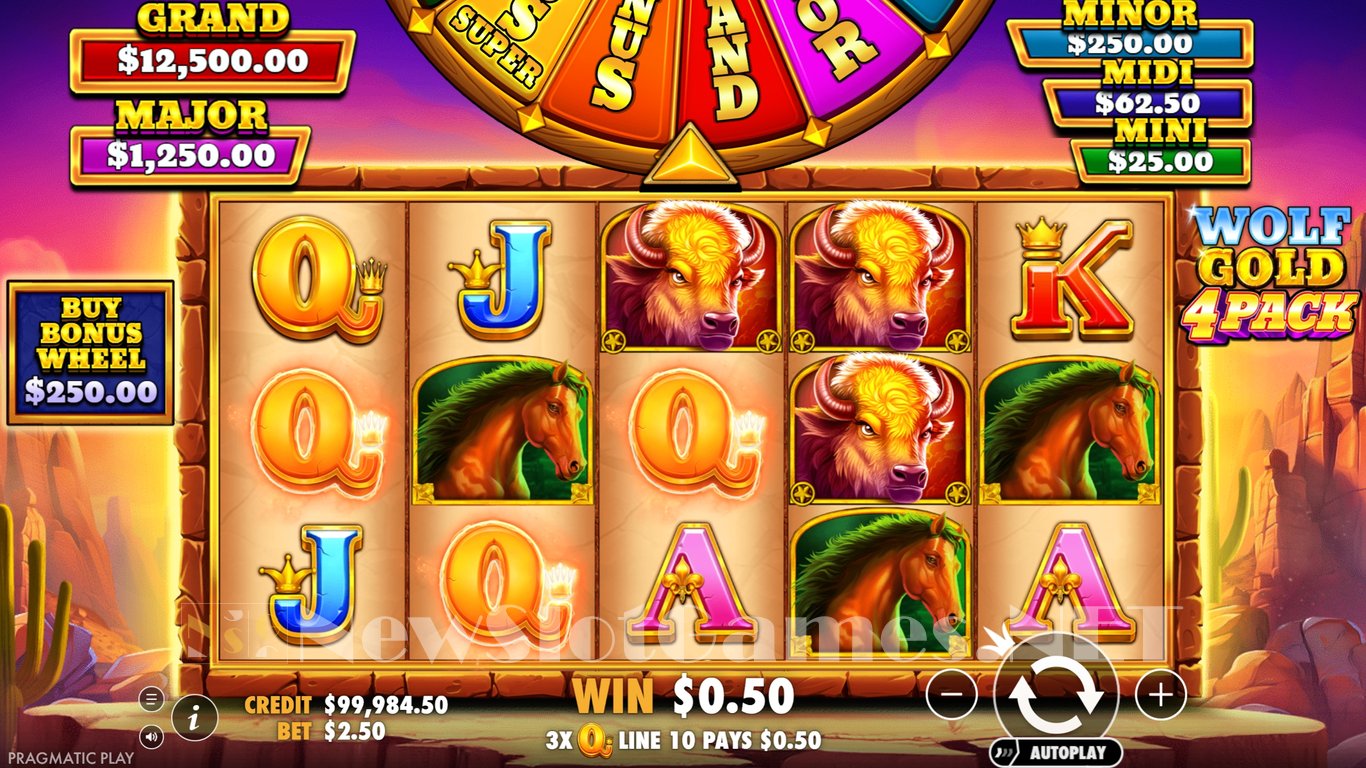 Wolf Gold 4 Pack Slot Slot Image in Demo - pic. 4