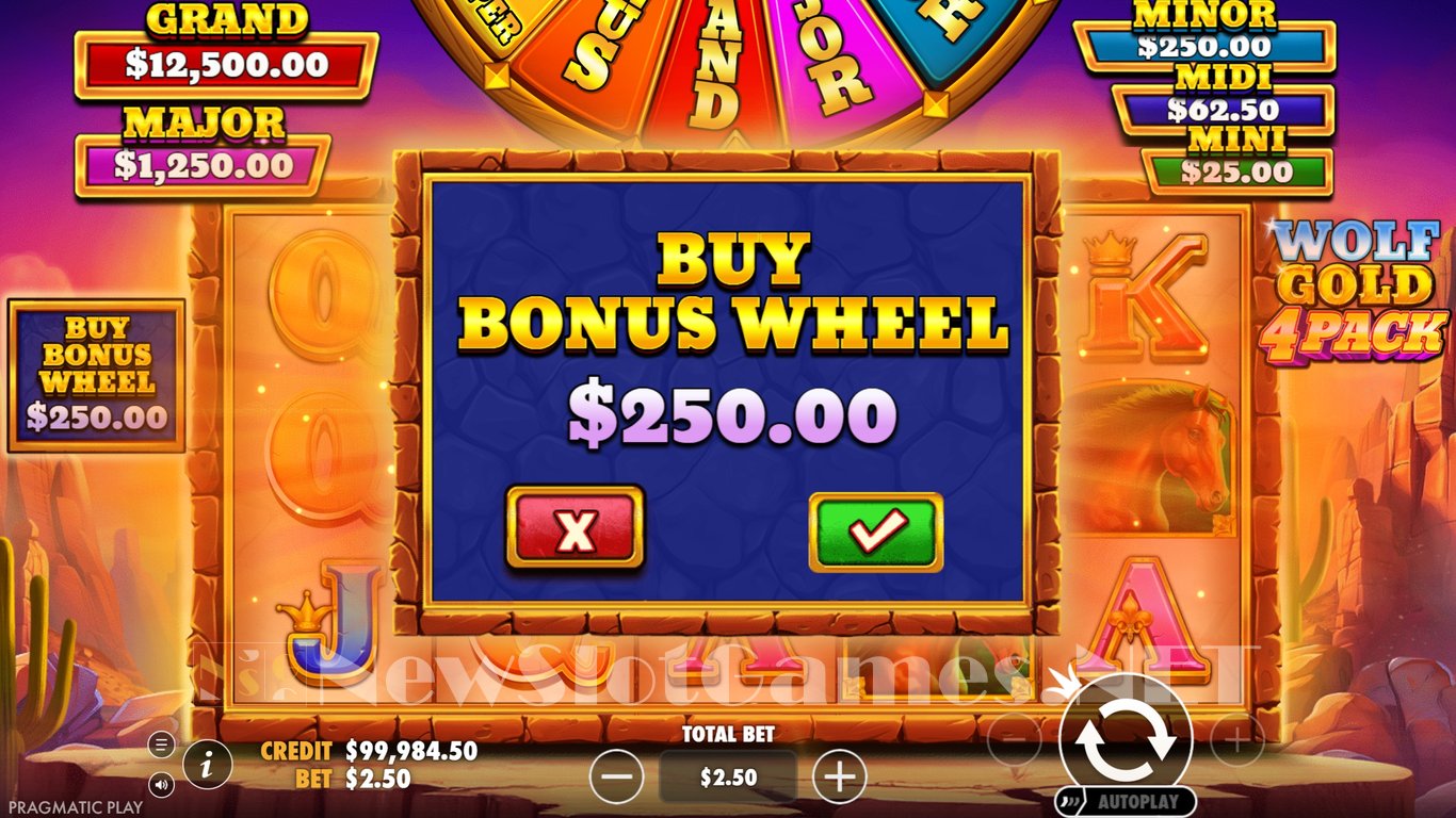 Wolf Gold 4 Pack Slot Slot Image in Demo - pic. 5