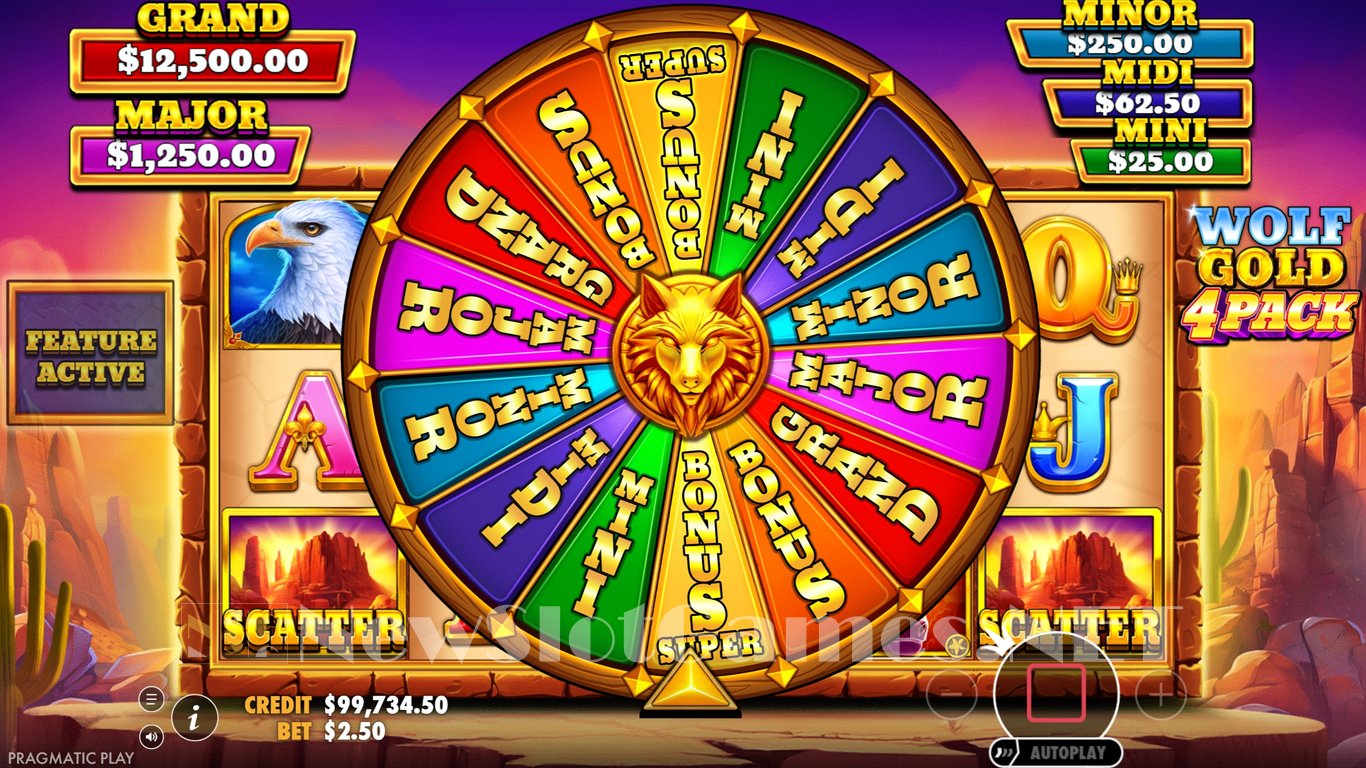 Wolf Gold 4 Pack Slot Slot Image in Demo - pic. 6