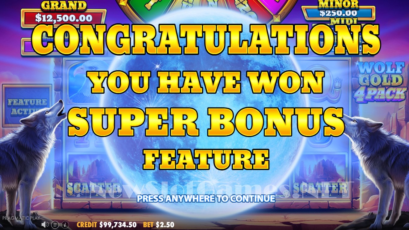 Wolf Gold 4 Pack Slot Slot Image in Demo - pic. 7