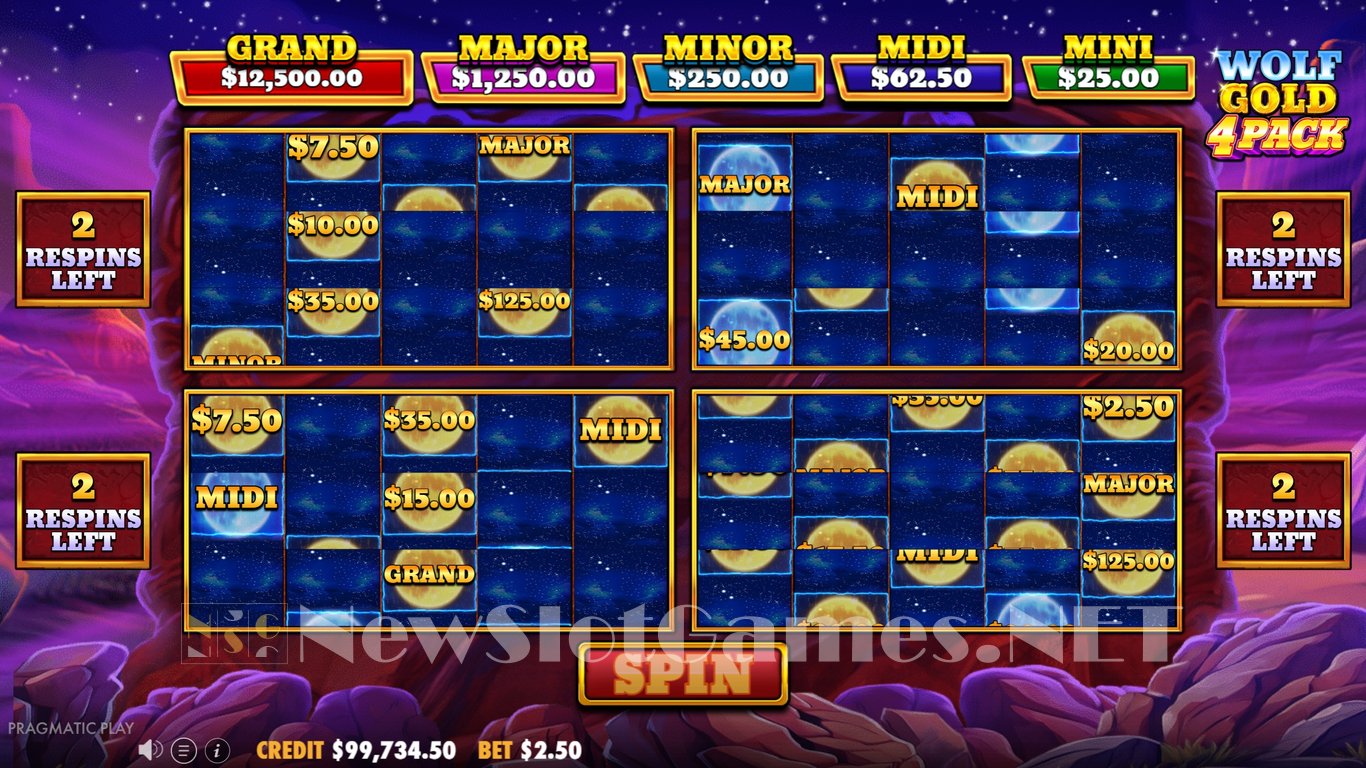 Wolf Gold 4 Pack Slot Slot Image in Demo - pic. 8