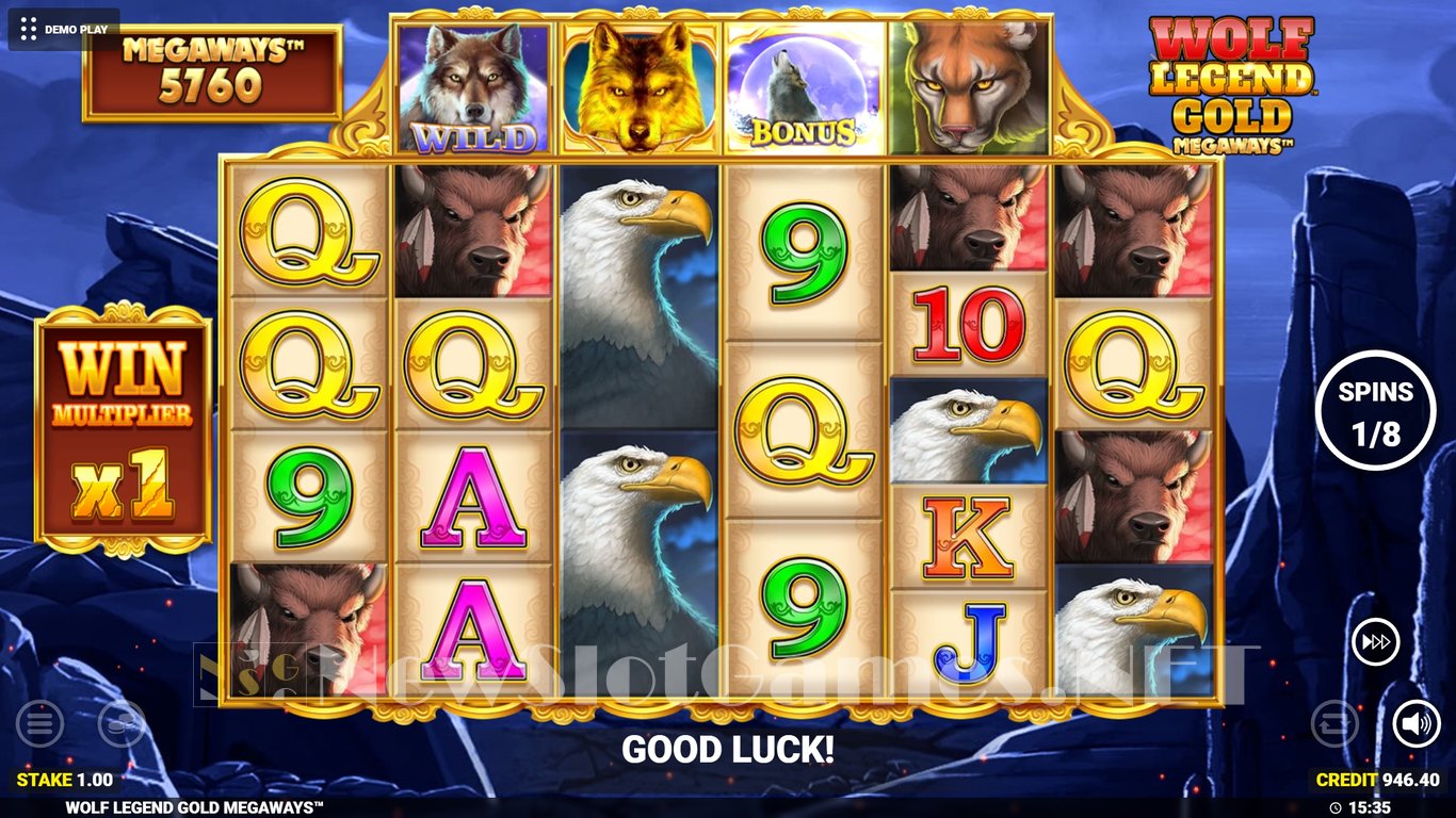 Wolf Legend Gold Megaways Slot Slot Image in Demo - pic. 8