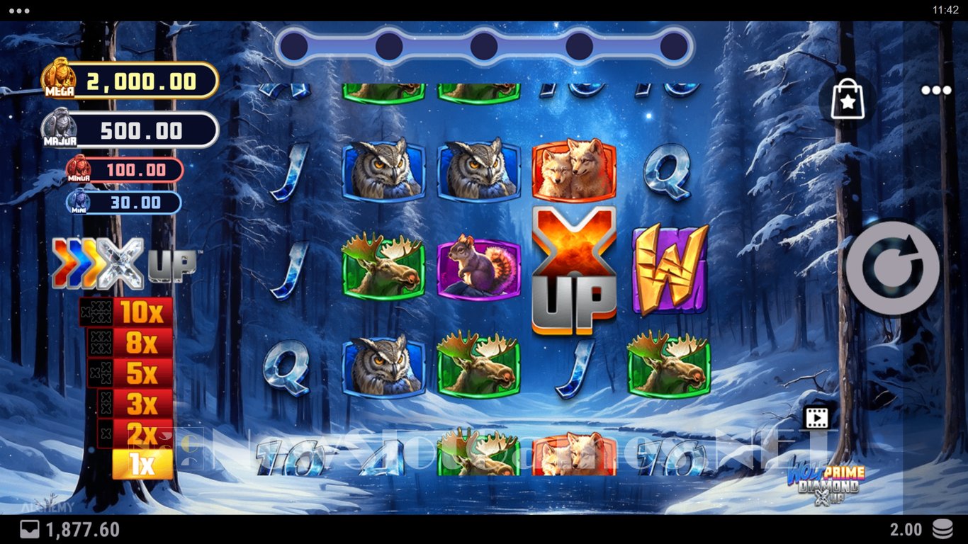 Wolf Prime Diamond X UP Slot Slot Image in Demo - pic. 2