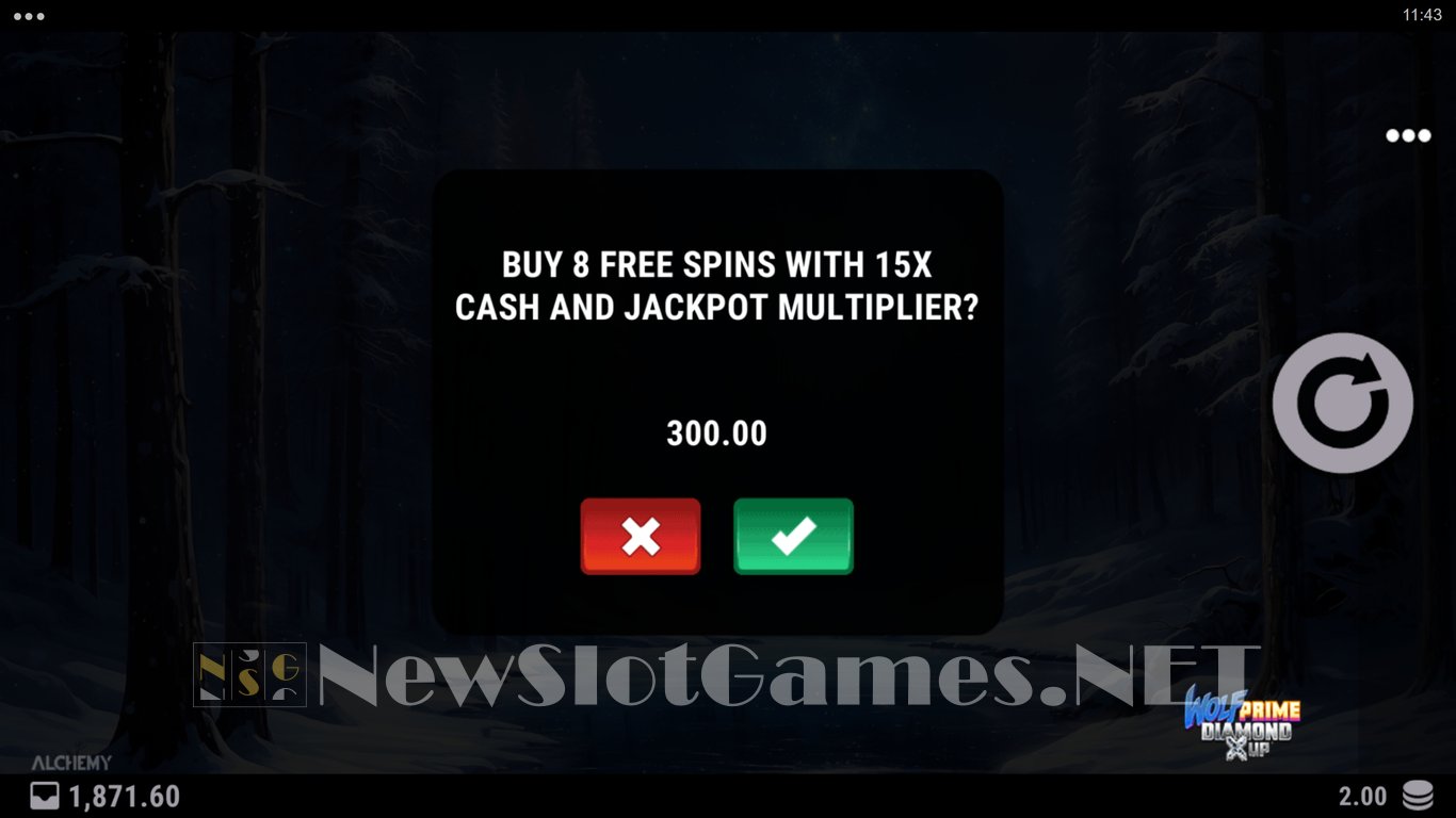 Wolf Prime Diamond X UP Slot Slot Image in Demo - pic. 4