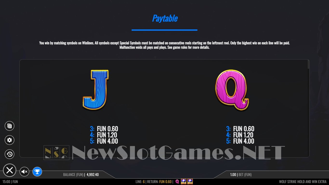 Wolf Strike Hold & Win Extra Slot Slot Image in Demo - pic. 5