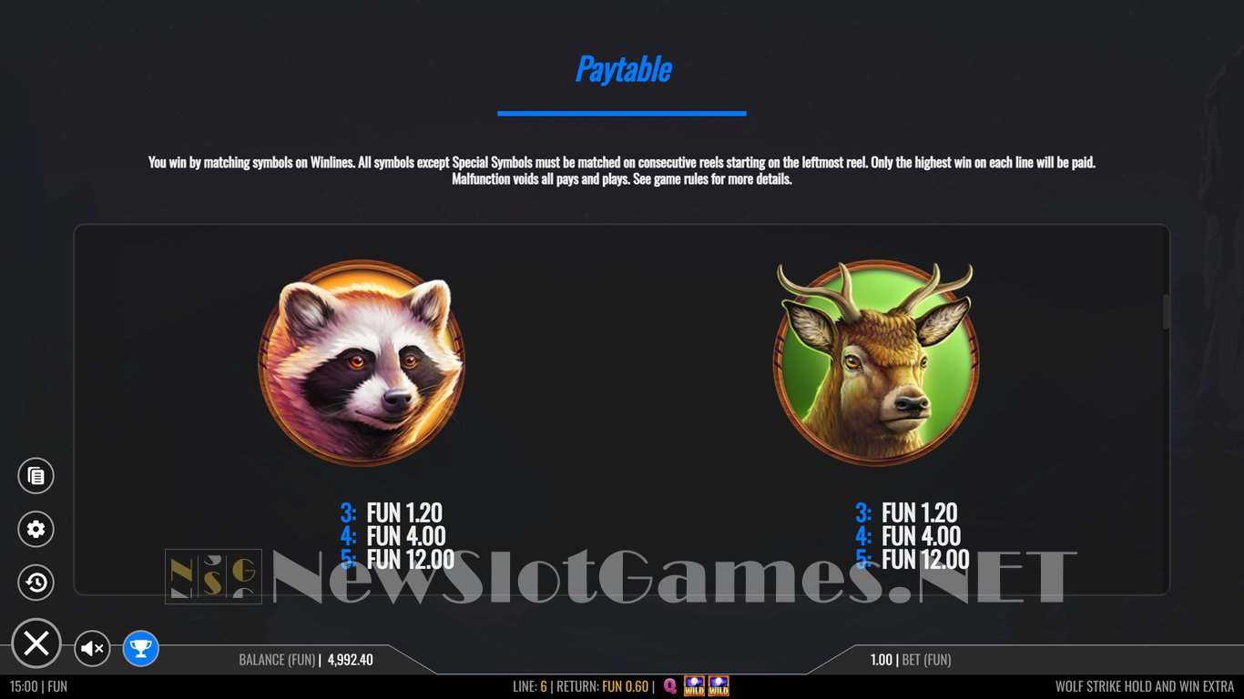 Wolf Strike Hold & Win Extra Slot Slot Image in Demo - pic. 7