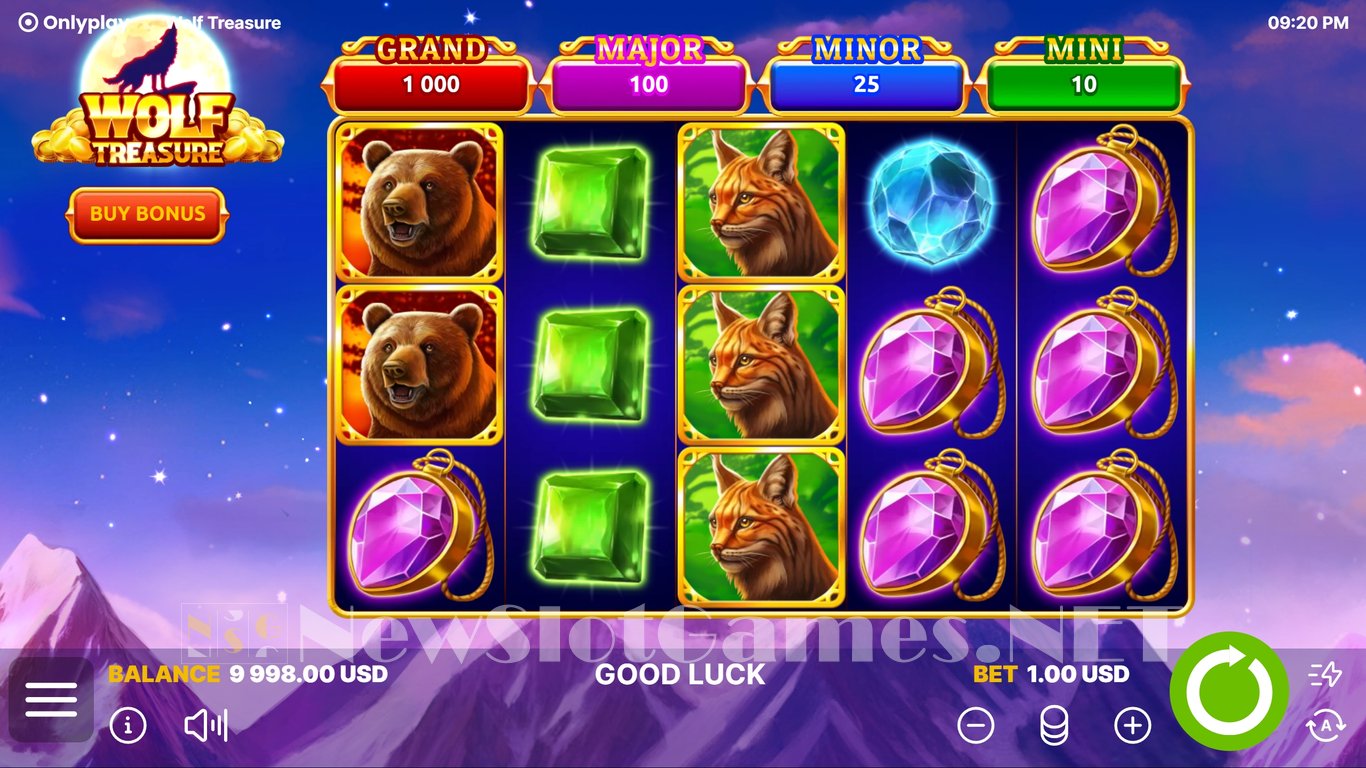 Wolf Treasure Slot Slot Image in Demo - pic. 2