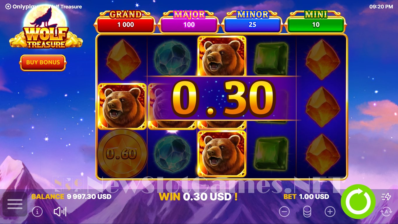 Wolf Treasure Slot Slot Image in Demo - pic. 3