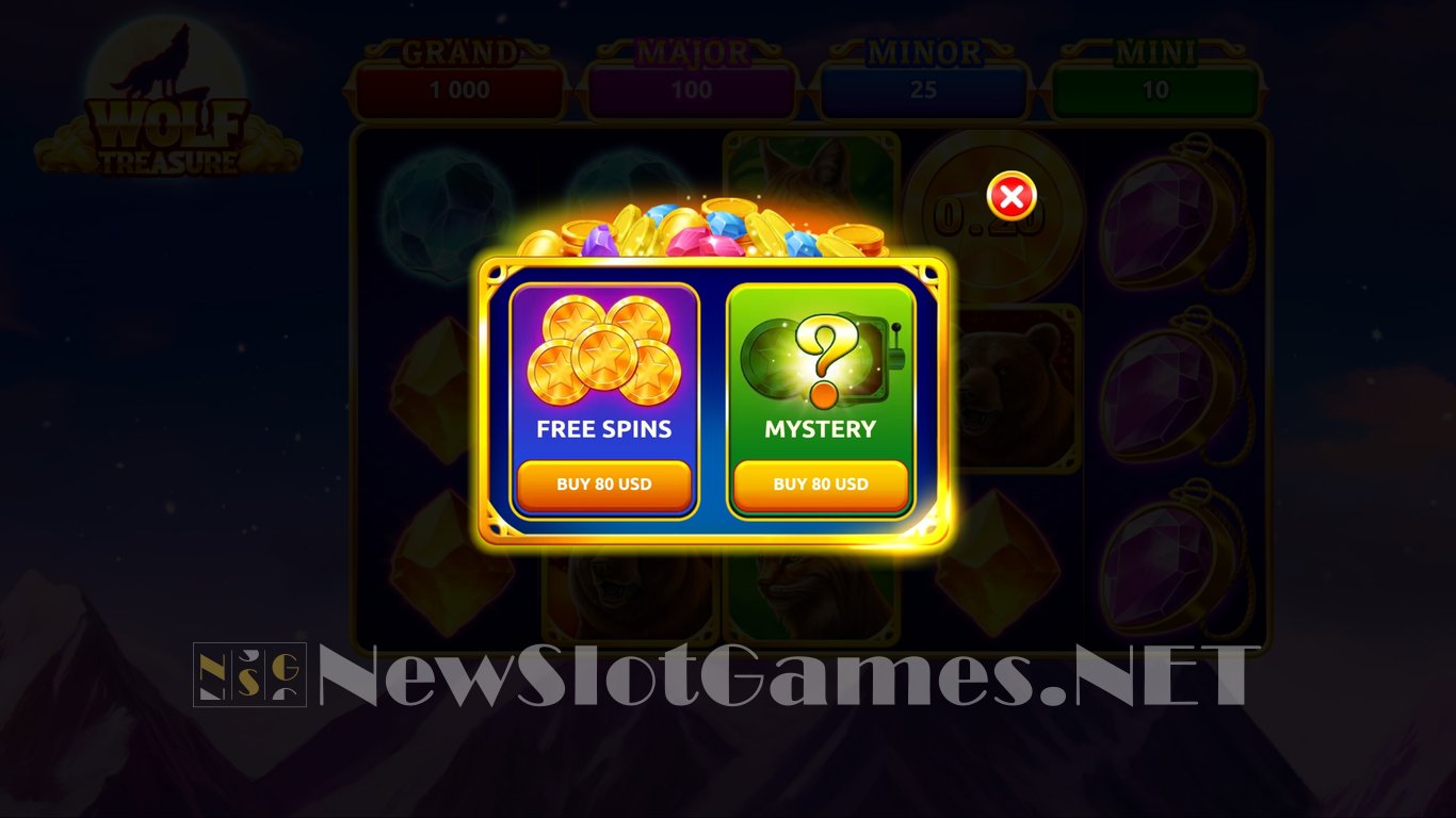 Wolf Treasure Slot Slot Image in Demo - pic. 6