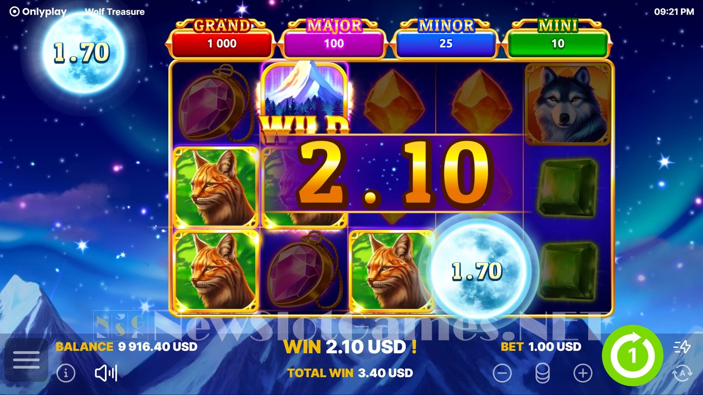 Wolf Treasure Slot Slot Image in Demo - pic. 9