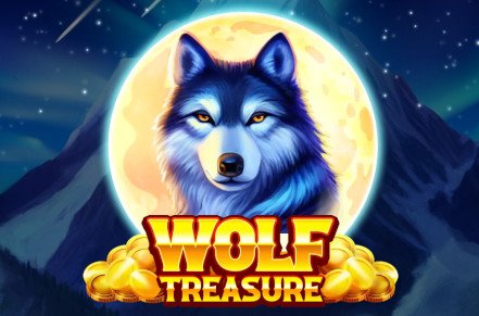 Wolf Treasure Slot Logo