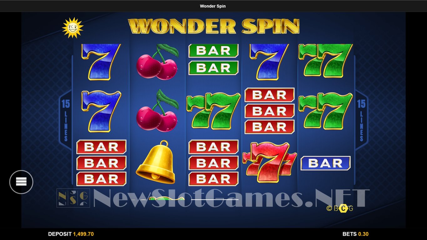 Wonder Spin Slot Slot Image in Demo - pic. 2