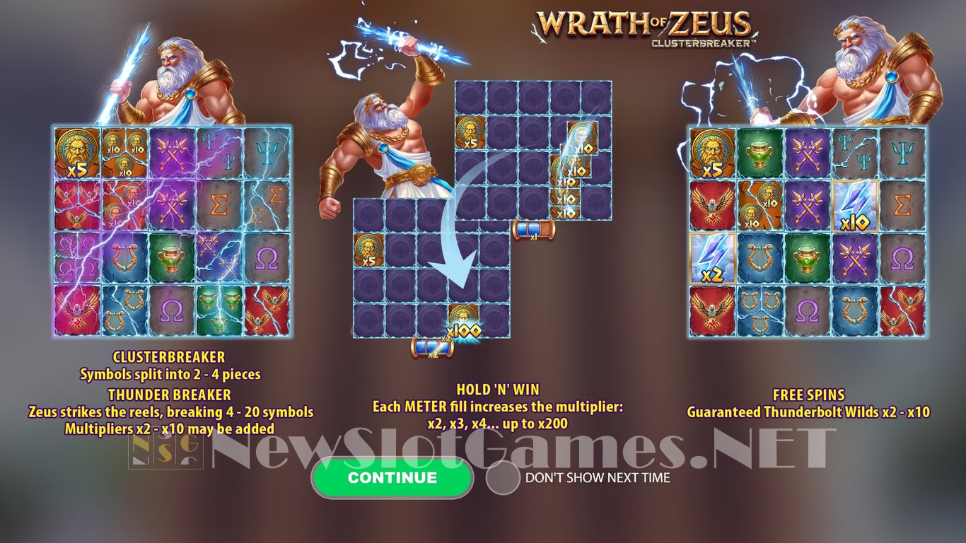 Wrath of Zeus Slot Demo Image