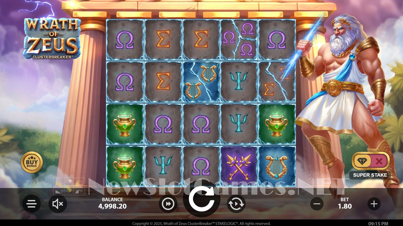Wrath of Zeus Slot Slot Image in Demo - pic. 2