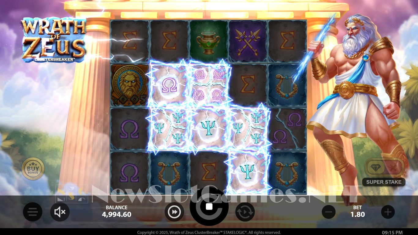 Wrath of Zeus Slot Slot Image in Demo - pic. 3