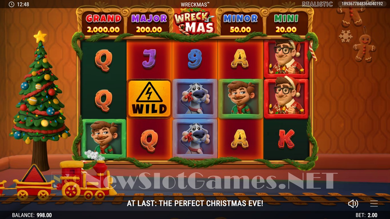 Wreckmas Slot Demo Image