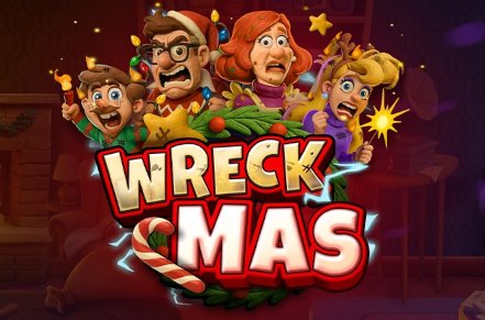 Wreckmas Slot Logo
