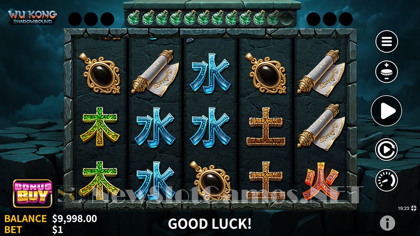 WUKONG Shadowbound Slot Demo Image
