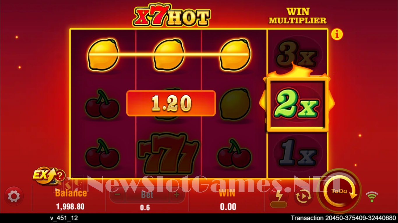 X7-Hot Slot Slot Image in Demo - pic. 2