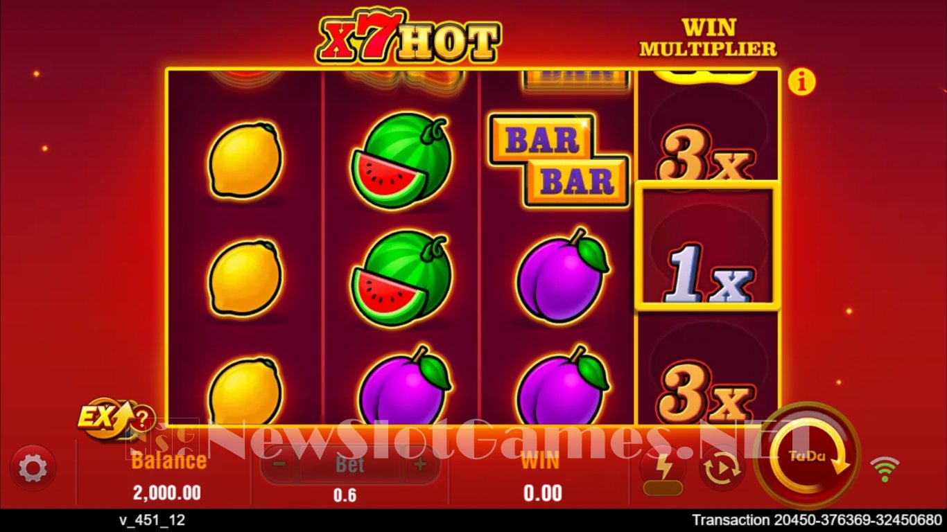 X7-Hot Slot Slot Image in Demo - pic. 3