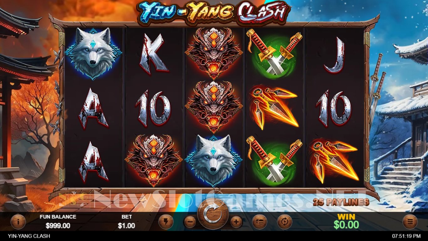 Yin-Yang Clash Slot Demo Image