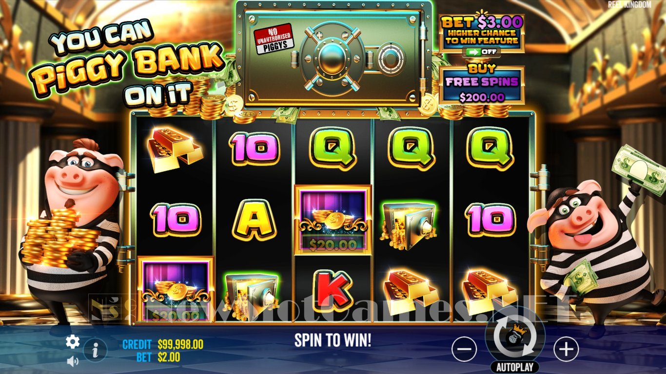 You Can Piggy Bank On It Slot Demo Image
