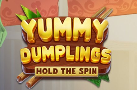 Yummy Dumplings Hold The Spin Slot Logo