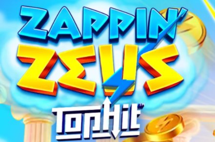 Zappin Zeus TopHit Slot Logo