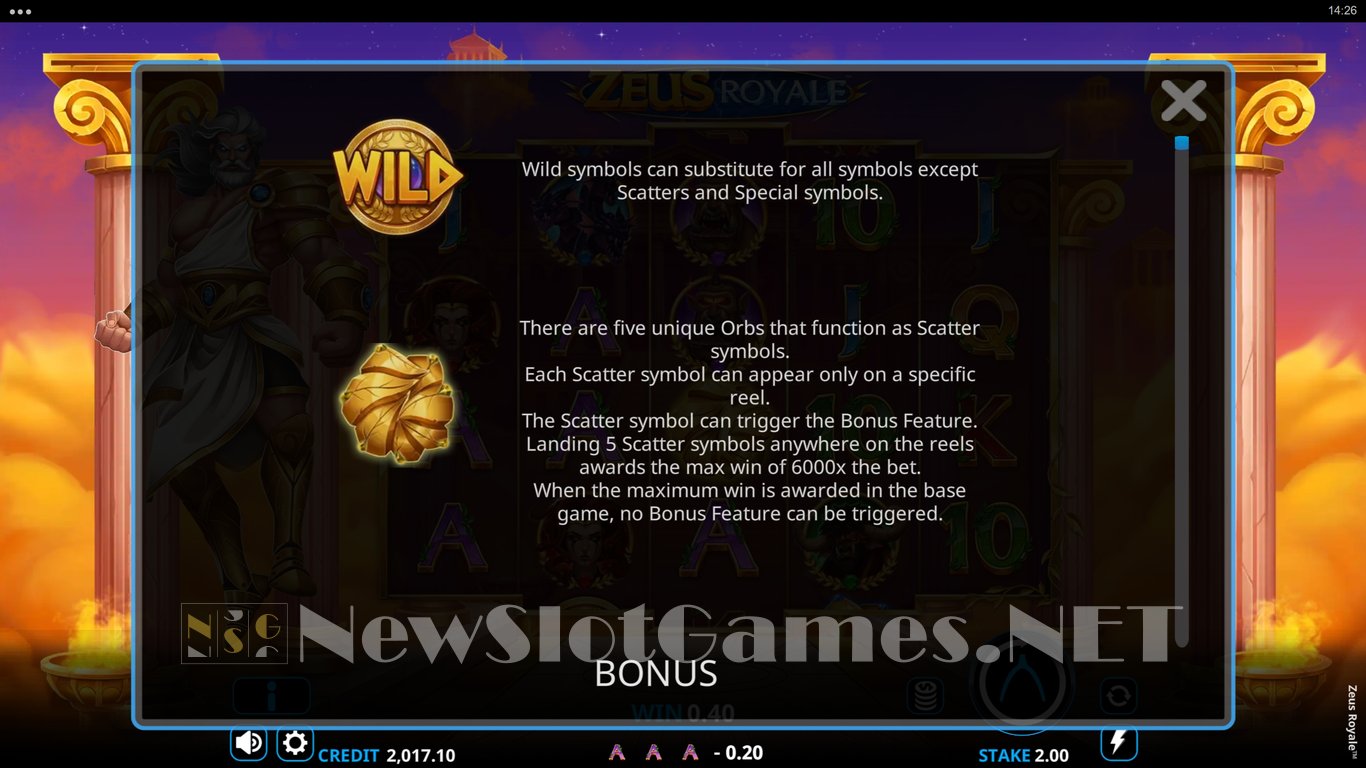 Zeus Royale Slot Slot Image in Demo - pic. 6
