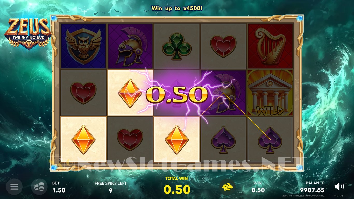 Zeus the Invincible Slot Slot Image in Demo - pic. 5