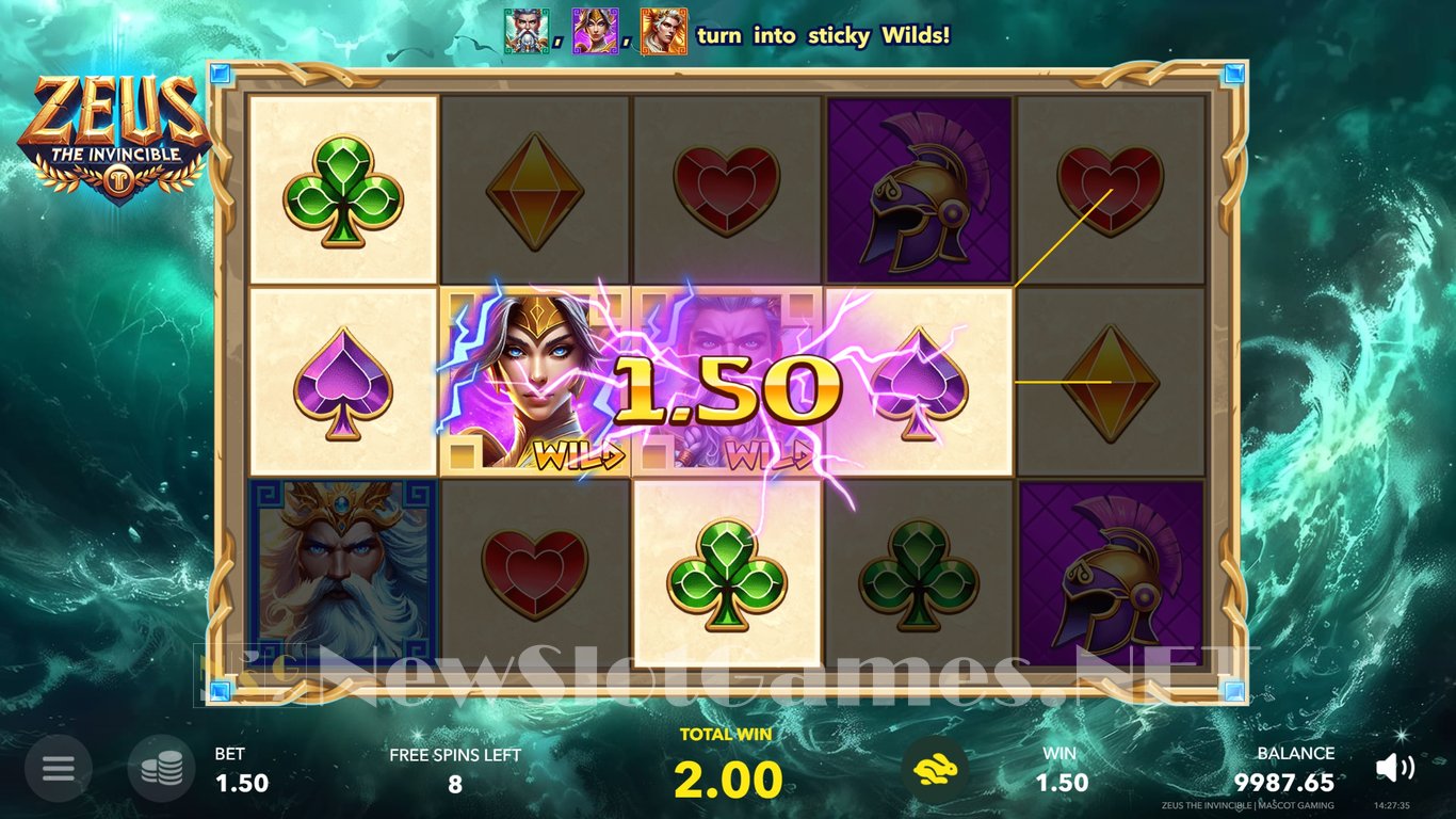 Zeus the Invincible Slot Slot Image in Demo - pic. 6