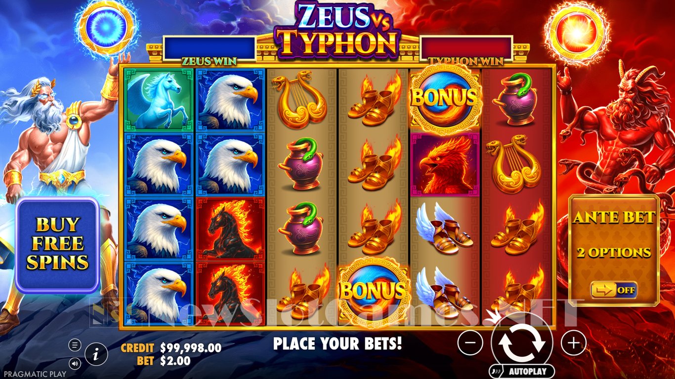 Zeus vs Typhon Slot Demo Image