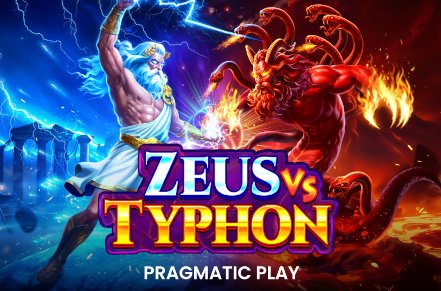 Zeus vs Typhon Slot Logo