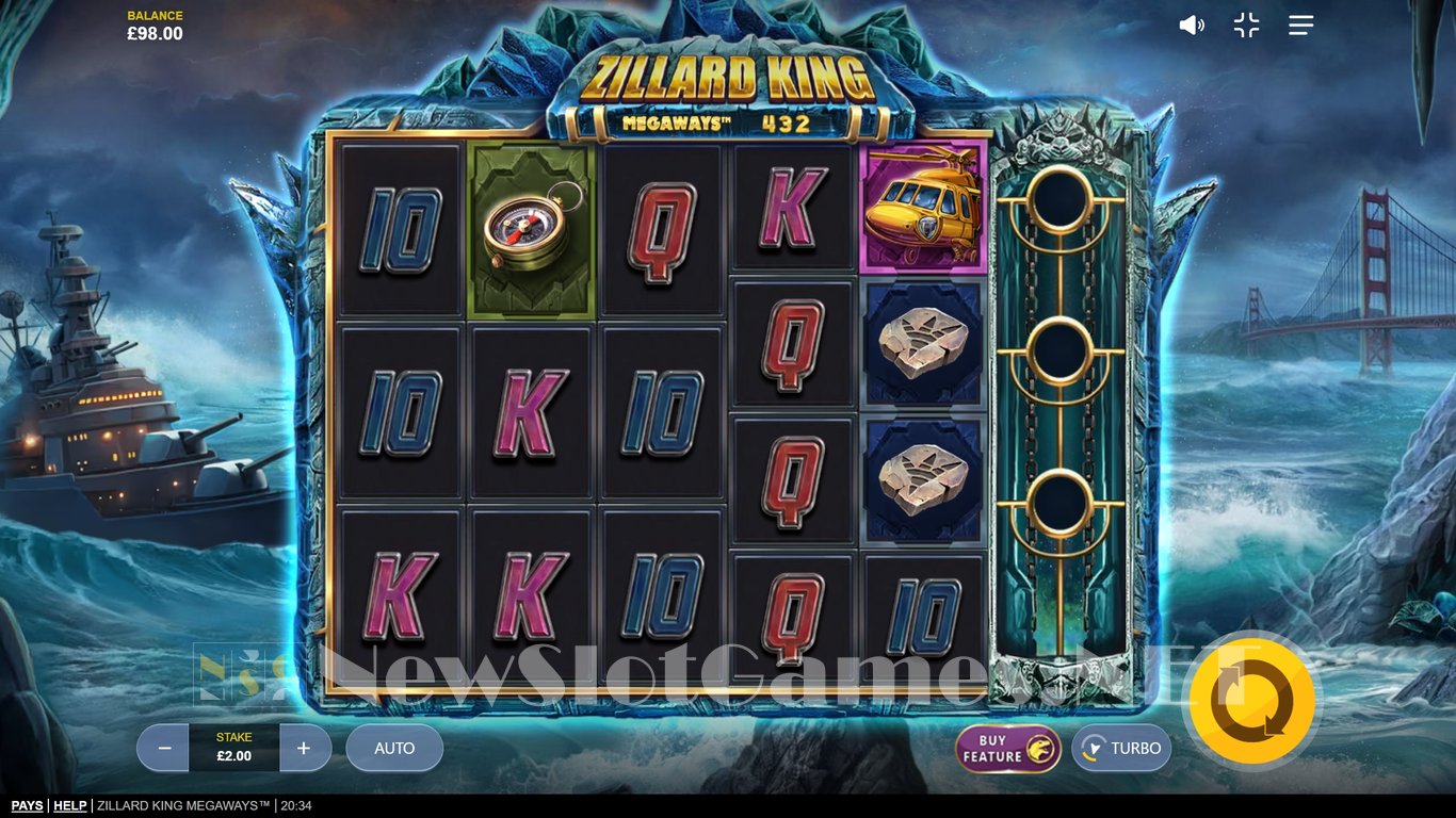 Zillard King Megaways Slot Demo Image