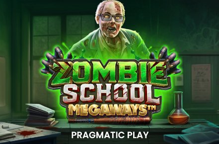 Zombie School Megaways Slot Logo