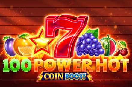 100 Power Hot Coin Boost Slot Logo