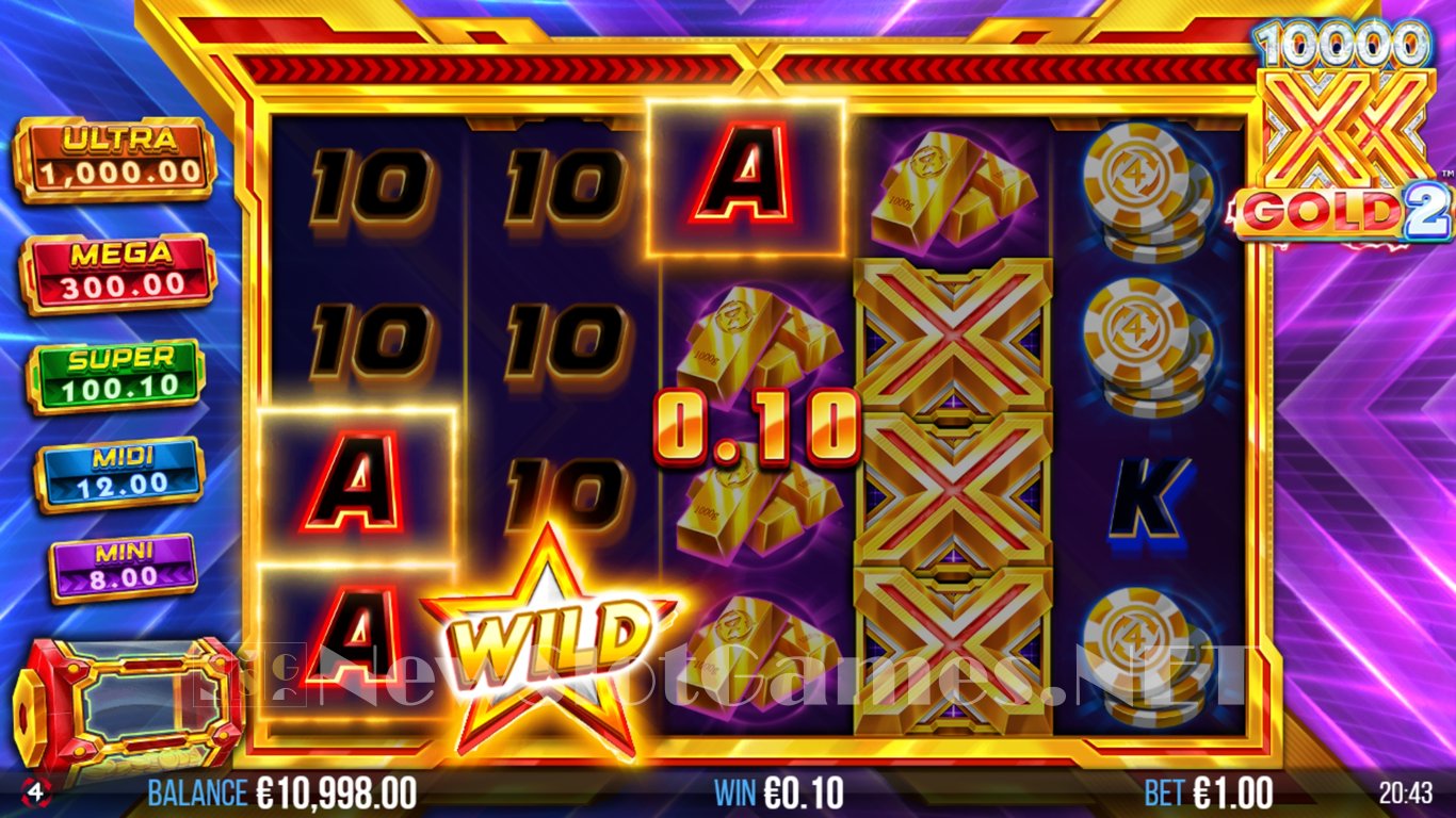 10000X Gold 2 Slot Slot Image in Demo - pic. 2